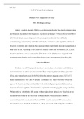 Draft of Research Investigation.docx  PSY 300  Draft of Research Investigation  Southern New Hampshire University  PSY 300: Biopsychology   Autism  spectrum disorder (ASD) is a developmental disorder that affects communication and behavior. According to t