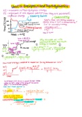 Unit 13 - Energetics and Therodynamics