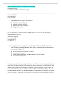 Mosby Comprehensive Exam 1 Questions/Answers (Verified) 