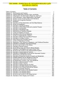 TEST BANK - ESSENTIALS OF PATHOPHYSIOLOGY 4 ED. PORTH