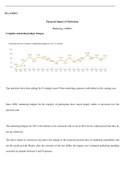 unit 6 assignment 1.docx    Mkt_ONBO2  Financial Impact of Marketing  Marketing_ONBO2  Complete marketing budget changes  Top marketers have been asking for 10 straight years if their marketing expenses could adjust in the coming year.  Since 2009, market