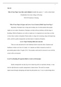 rua paper.docx  NR 103  Title of Your Paper Goes Here and is Bolded (4 double line spaces 1.  on the vertical ruler)  Chamberlain University College of Nursing  NR 103 Transition in Nursing   Title of Your Paper in Upper and Lower Case (Centered, Bold) C