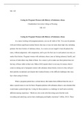 RUA 1.docx  NR: 103  Caring for Pregnant Women with History of Substance Abuse  Chamberlain University College of Nursing  NR: 103  Caring for Pregnant Women with History of Substance Abuse  As a nurse working with pregnant patients, you see all walks of 