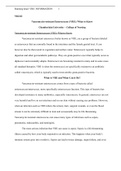 Pick Your Pathogen Micro 242.docx  Mic242  Vancomycin-resistant Enterococcus (VRE): What to Know  Chamberlain University “ College of Nursing  Vancomycin-resistant Enterococcus (VRE): What to Know  Vancomycin-resistant enterococci better known as VRE, are