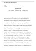 week 4 assignment lifespan.docx  Wk4  PSYC290  Chamberlain University   PSYC290N-61779  Week 4 Assignment: The Adolescent Brain - Workshop Handout  Many times we hear parents say œI just dont know what changed ! he/she is just doesnt listen anymore ! , U