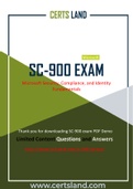 (100% Actual) Exam Microsoft SC-900 New Real Dumps