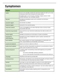 Symptomatologie neuropsychologie en neuropathologie 2LA