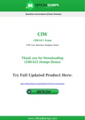 1D0-621 Dumps - Pass with Latest CIW 1D0-621 Exam Dumps