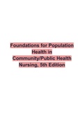 Foundations for Population Health in Community/Public Health Nursing, 5th Edition