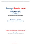 New Reliable and Realistic Microsoft AZ-303 Dumps