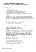 Chapter 04: Communicating with Children and Families McKinney: Evolve Resources for Maternal-Child Nursing, 5th Edition  