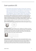 Samenvatting/cursus: Introduction to GIS (Theory)