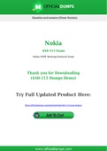 4A0-113 Dumps - Pass with Latest Nokia 4A0-113 Exam Dumps