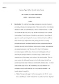 Capstone Paper Outline.docx (2)  CRJ422  Capstone Paper Outline: Juvenile Justice System  The University of Arizona Global Campus CRJ422: Criminal Justice Capstone   Outline:  I.         Introduction- The youth has been a huge contemporary issue when it c