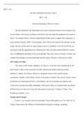 Servant Leadership in Diverse Contexts v1.docx    MGT - 410  Servant Leadership in Diverse Context  MGT - 410  Servant Leadership in Diverse Context  Servant leadership is the philosophy and a series of practices based on the concept of the servant-leader