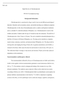 PSY630week5assignment.edited.docx  PSY 630  Rapid Review of Chlordiazepoxide  PSY630: Psychopharmacology   Background Information  Chlordiazepoxide is a psychoactive drug is used to treat several different psychological disorders. Disorders such as insomn