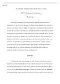 MGT 330 Week 2 Assignment.docx  MGT330  The Case Study: Opening Your New Dunkin Donuts Locations  MGT330: Management for Organizations  Introduction  In any task it is imperative to remember the 5Ps; Proper Planning Prevents Poor Performance. As the new D