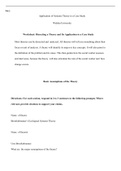 Wk2Assgn.docx (6)  Wk-2  Application of Systems Theory to a Case Study  Walden University   Worksheet: Dissecting a Theory and Its Application to a Case Study  Most theories can be dissected and  analyzed. All theories will tell you something about their 