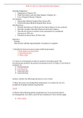 VCE#5: Fluid and Electrolyte Balance - NUR 321 / VCE#5: Fluid and Electrolyte Balance - NUR321