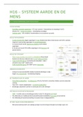 Samenvatting biologie H16 systeem aarde en de mens (Nectar Vwo 5)