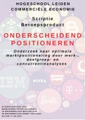 Voorbeeld scriptie marktpositionering onderscheidende positionering - Hogeschool Leiden Commerciële Economie - Geslaagd 2021 - 