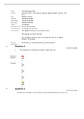 DSRT 734 - Infer Stats in Decision-Making (DSRT-734-50) - Full Term. Question And Answer.