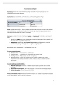 Arbeidssociologie belangrijkste zaken + Overzichtelijk schema van 7 pagina's met alle modellen & benaderingen