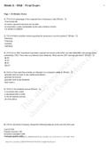 Exam (elaborations) ACCT 504 Week 8 (ACCT504) DeVry University, Keller Graduate School of Management ACCT504 | ACCT 504 Week 8, Final Exam 2 (all answers solved correctly)