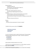 (Answered) NUR 321 VCE #5 Fluid and Electrolyte Balance | Piya Jordan, Medical-Surgical Floor, Room 403 • Patricia Newman, Medical-Surgical Floor, Room 406