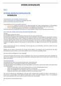 Volledige samenvatting interne communicatie