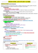 RNRS 396 - MED-SURG ATI STUDY GUIDE.