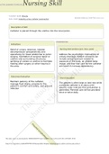 NURSING MISCATI Nursing Skills Template indwelling urinary catheter insertion and care.docx