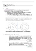 Samenvatting van H5  - Magnetische ketens - Elektriciteit - UGent - Ind. Ing. - L. Dupré