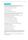 MB Chapter 17, Labor and Birth Complications  A nurse is caring for a woman whose labor is being augmented with oxytocin. The nurse recognizes that the oxytocin should be discontinued immediately if there is evidence of what?  Uterine contractions occurri