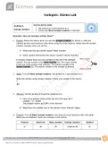 Gizmo Isotopes Lab-ALL ANSWERS CORRECT-GRADED A+