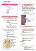 Class ANATOMY [Respiratory system]