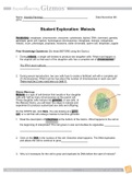 Gizmo Meiosis | Student Exploration: Meiosis | ALL ANSWERS ARE CORRECT