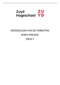 Uitgebreide Samenvatting "Grondslagen van de Marketing" druk 9. 