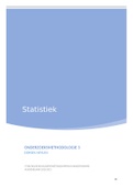 Onderzoeksmethodologie en statistiek 3: alles