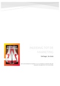 Samenvatting Inleiding tot de marketing, H7t/m13, ISBN: 9789001886868