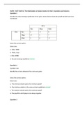 MATH - MAT GAM 02: The Mathematics of Games Section 02 Mod 4. Questions and Answers.