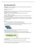 samenvatting Bio-informatica (B-B1GENO20)