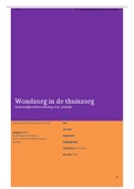 Verslag en Presentatie - Producttoets 2 - Deskundigheidsbevordering in de Praktijk (Wondzorg in de thuissituatie)