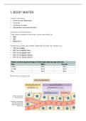 Circulatory physiology 212 (FLG 212) summary of ALL lecture notes