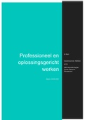 Examen opdracht - Module opdracht - Professioneel en oplossingsgericht werken - uitwerking stelling Corona