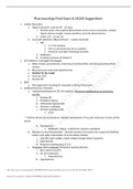 NUR 2407 Pharm Final Study Guide