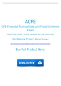 Real ACFE CFE-Financial-Transactions-and-Fraud-Schemes Dumps (2021) Real CFE-Financial-Transactions-and-Fraud-Schemes Exam Questions For Preparation