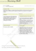 ATI Nursing Skills Template gastrostomy feeding Updated