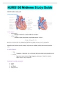 NURS190 Midterm Study Guide