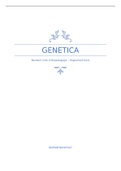 VOLLEDIGE SAMENVATTING GENETICA 